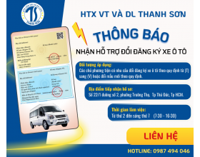 DỊCH VỤ NHẬN HỖ TRỢ ĐỔI GIẤY CHỨNG NHẬN ĐĂNG KÝ XE Ô TÔ